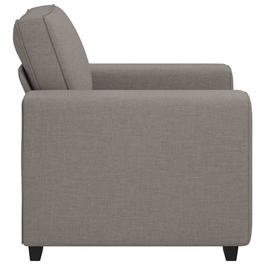 Sofa fotelja taupe 100x77x82 cm tkanina