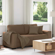 Dvosjed Smeđi 180x77x82 cm Tkanina
