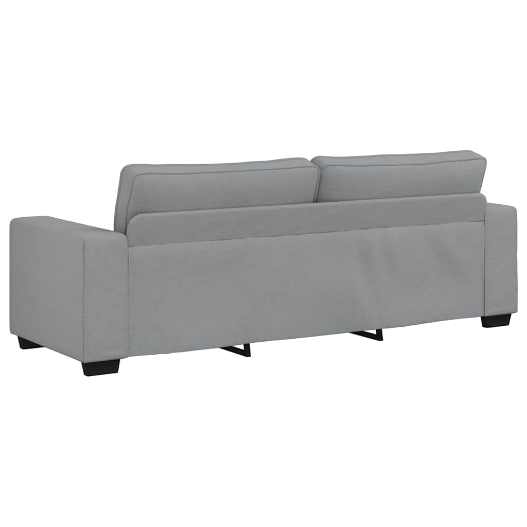 Trosjed Sofa Svijetlo siva 220x77x82 cm Tkanina