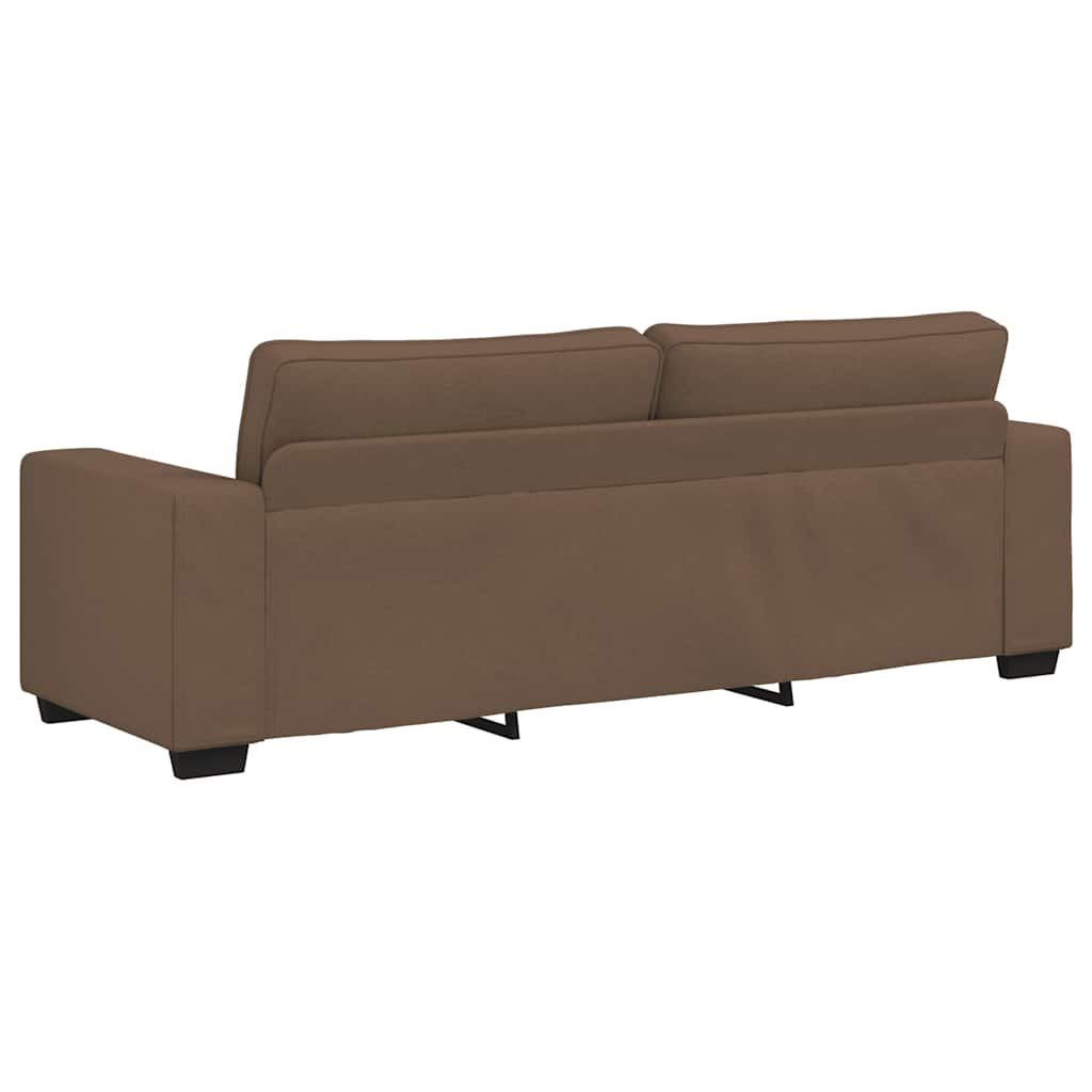 Trosjed Smeđi 220x77x82 cm Tkanina