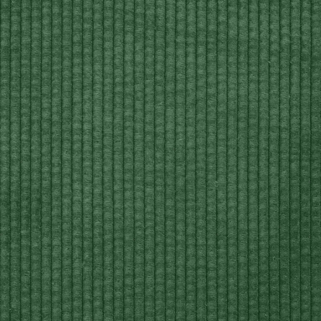 Dvosjed tamnozelene boje 160x77x82 cm korduro tkanine