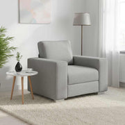 Sofa stolica Oblačnosiva 100 cm tkanina