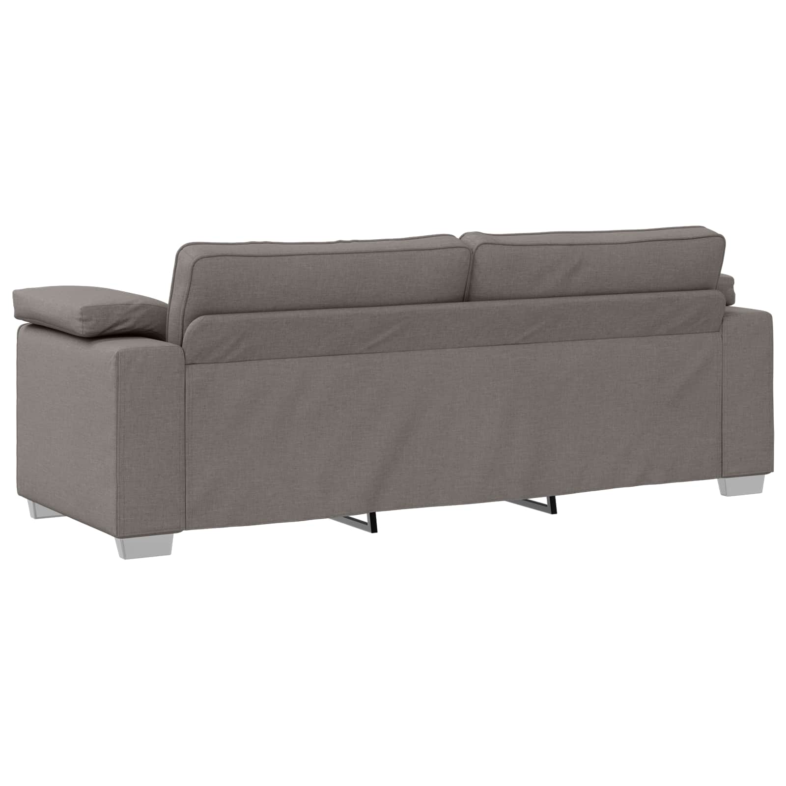 Sofa za 3 osobe Sivo-smeđa 220 cm tkanina