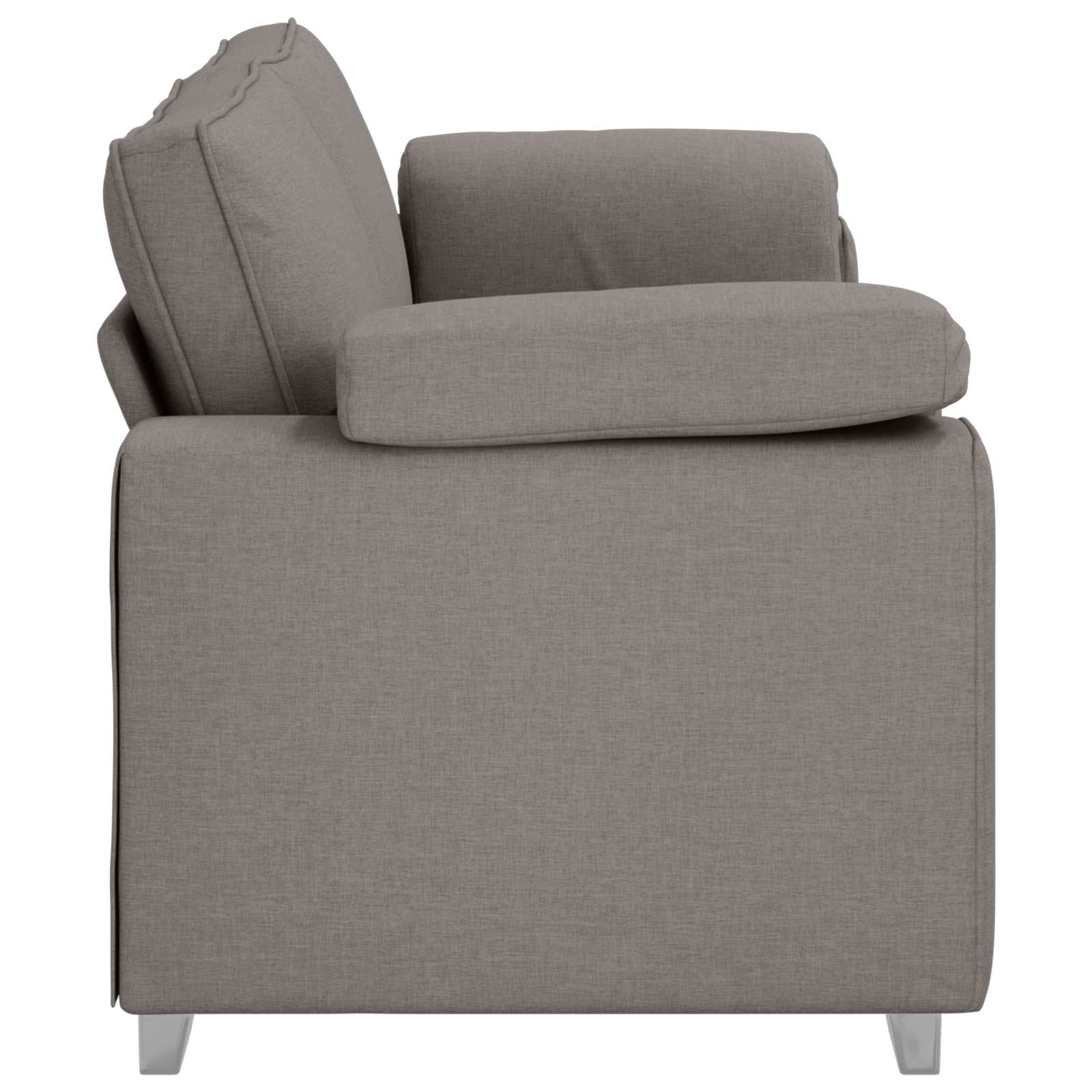 Sofa za 3 osobe Sivo-smeđa 220 cm tkanina