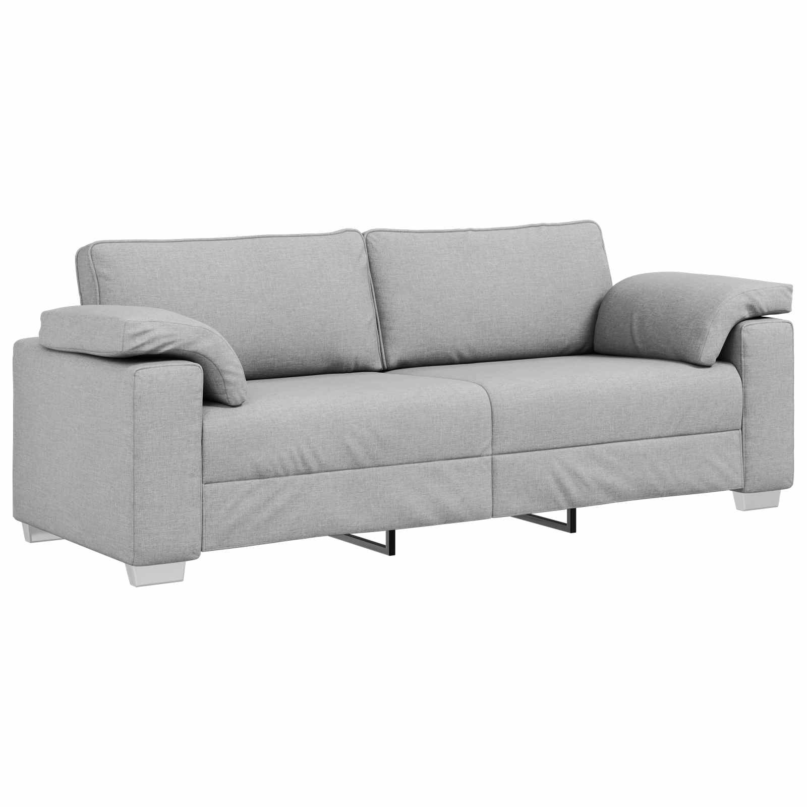 Sofa za 3 osobe Oblačnosiva 220 cm tkanina