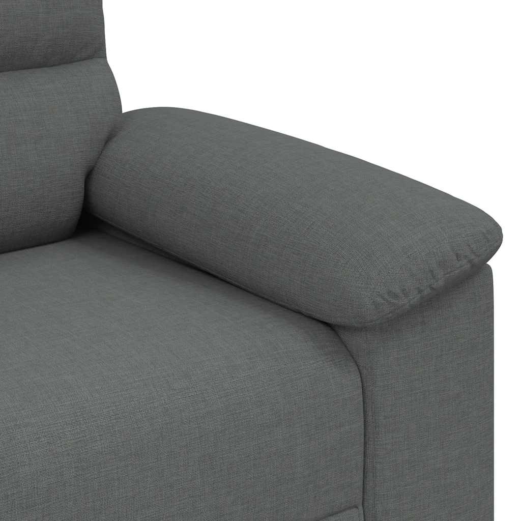 Sofa fotelja tamno siva 100x81x84 cm tkanina