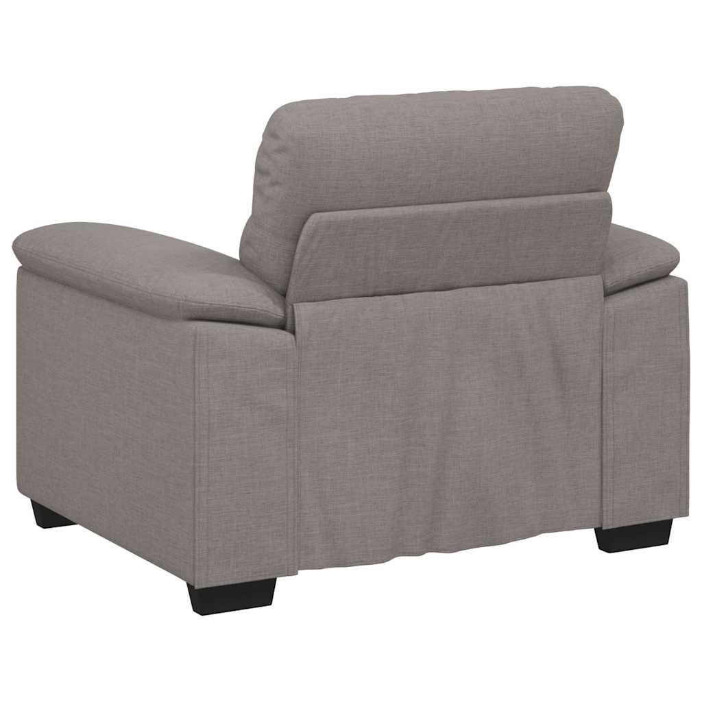 Sofa fotelja taupe 100x81x84 cm tkanina