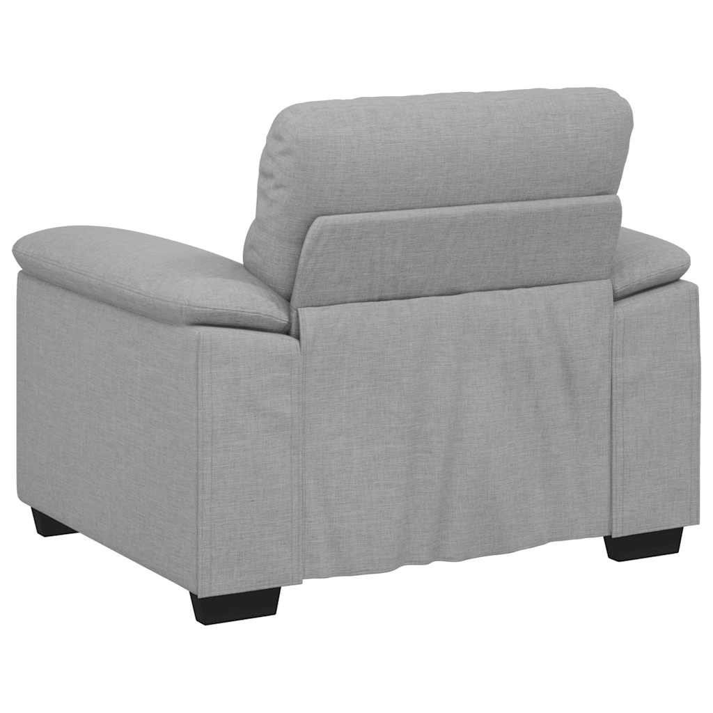 Sofa fotelja siva 100x81x84 cm tkanina