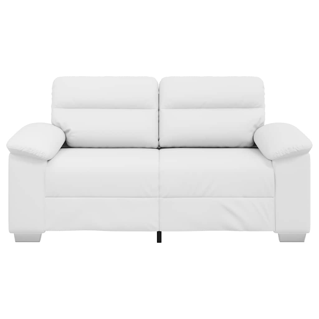 Dvosjed Kauč Bijeli 160x81x84 cm Implicitna koža