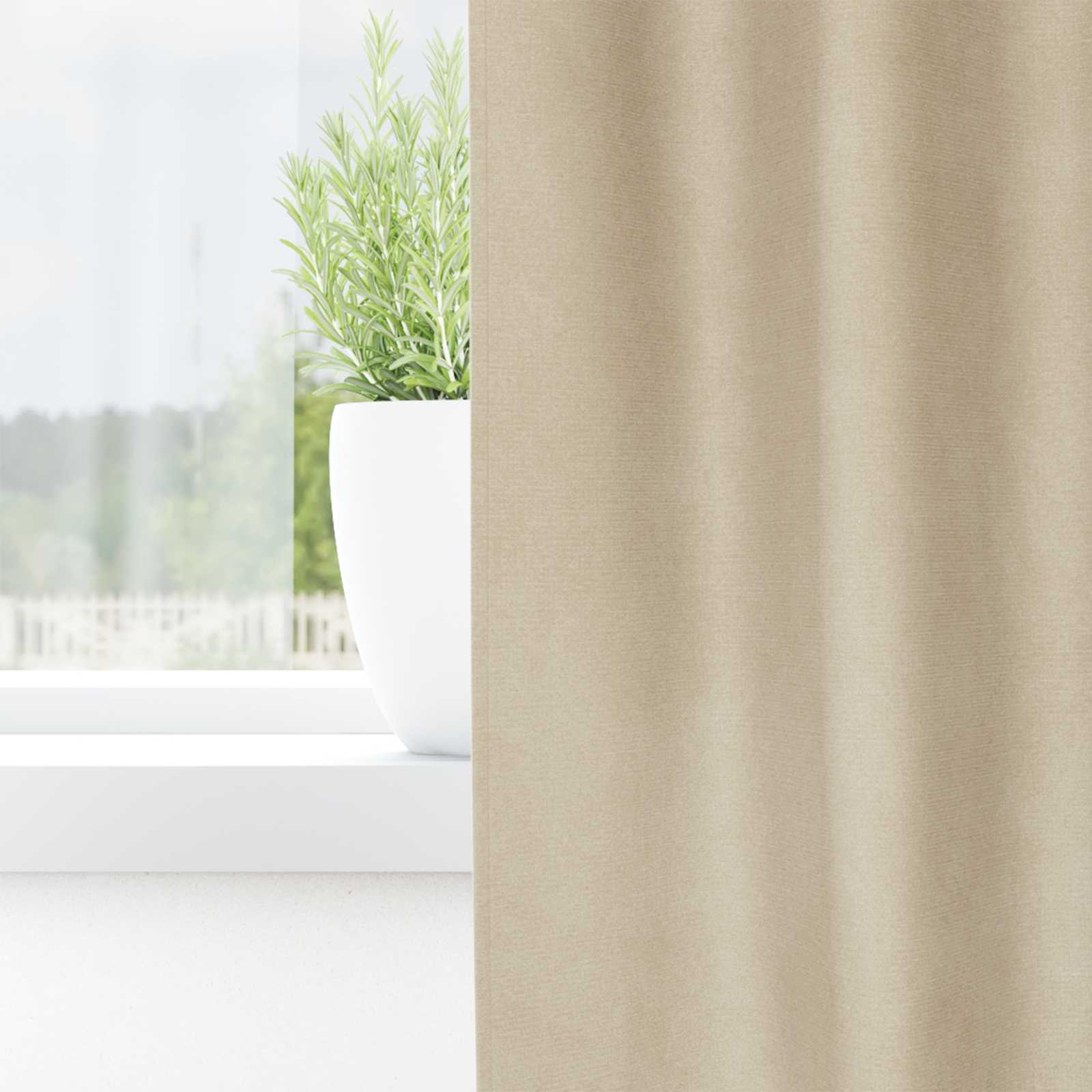 Zavjese za zamračivanje 2 pcs Krema 140 x 245 cm Baršun