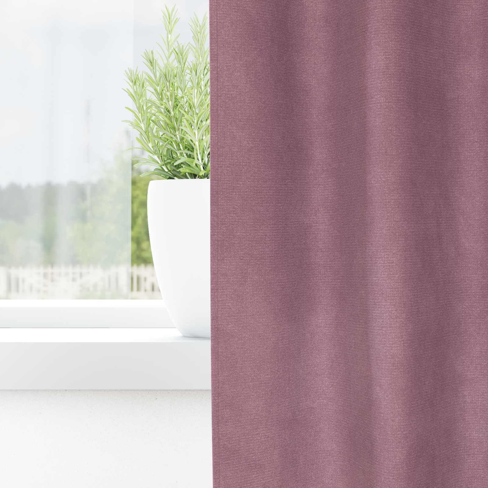 Zavjese za zamračivanje 2 pcs Tamno ružičasta 140 x 140 cm