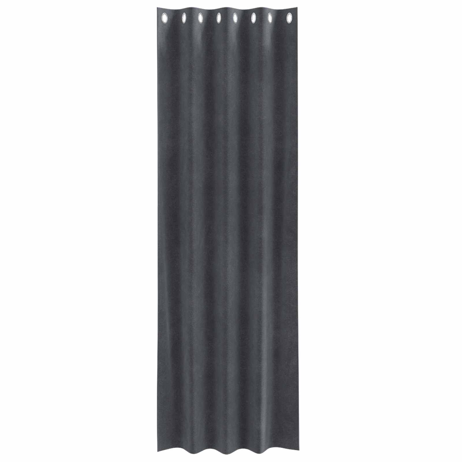 Zavjese za zamračivanje 2 pcs Svijetlo siva 140 x 260 cm Baršun