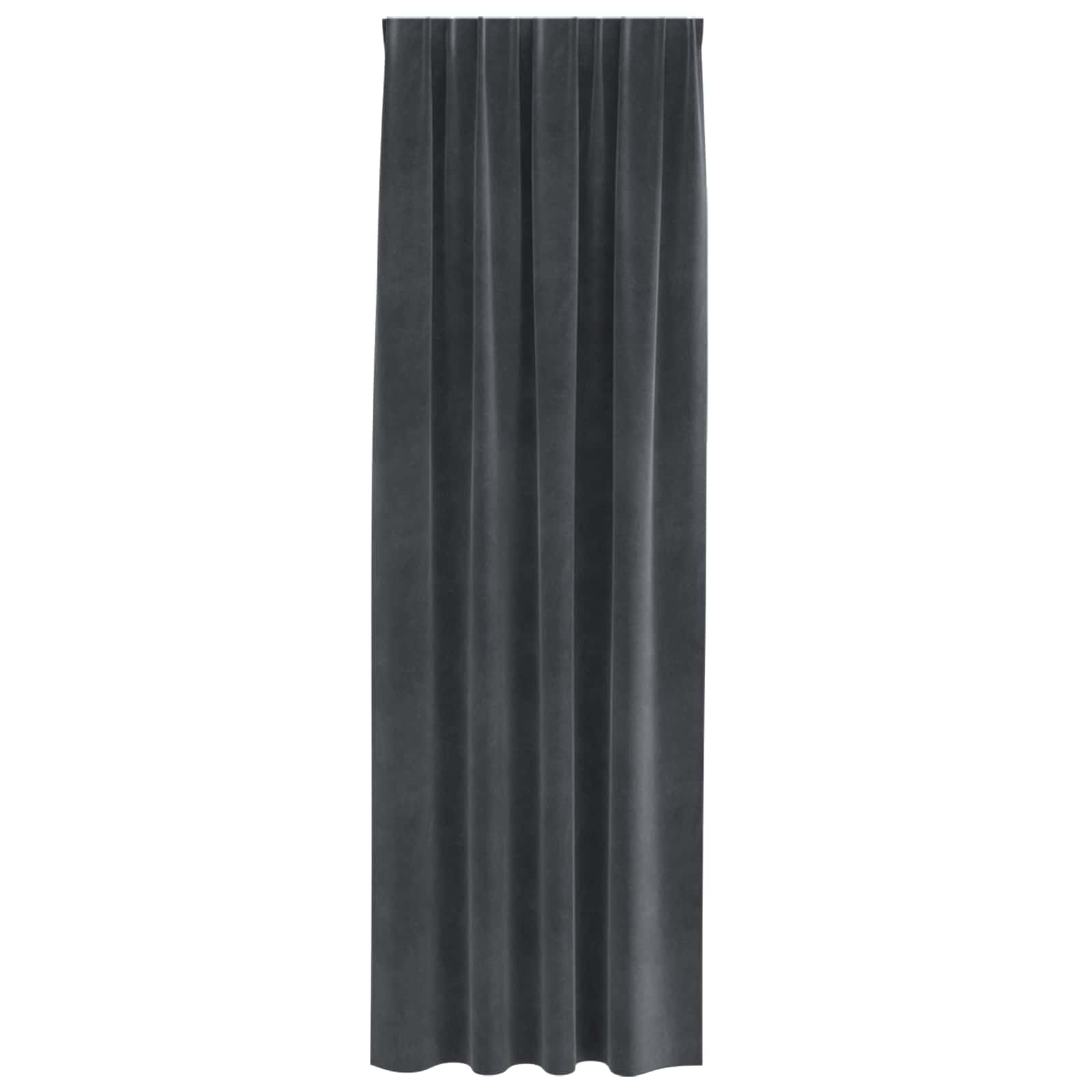 Zavjese za zamračivanje 2 pcs Svijetlo siva 140 x 260 cm Baršun