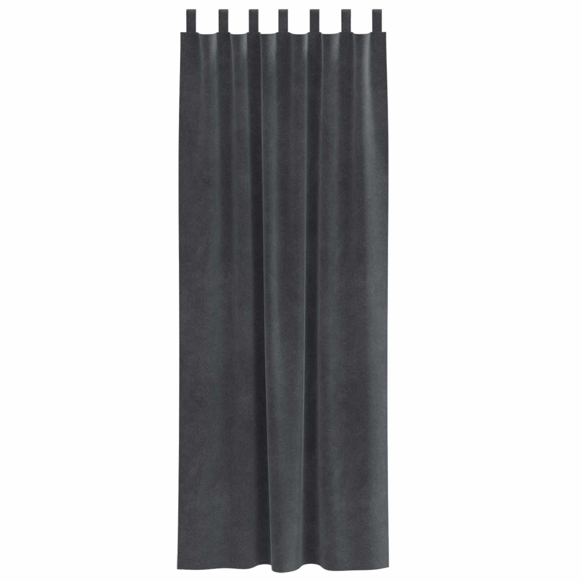 Zavjese za zamračivanje 2 pcs Svijetlo siva 140 x 245 cm Baršun