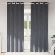 Zavjese za zamračivanje 2 kom. Svjetlosiva 140 x 225 cm Baršun