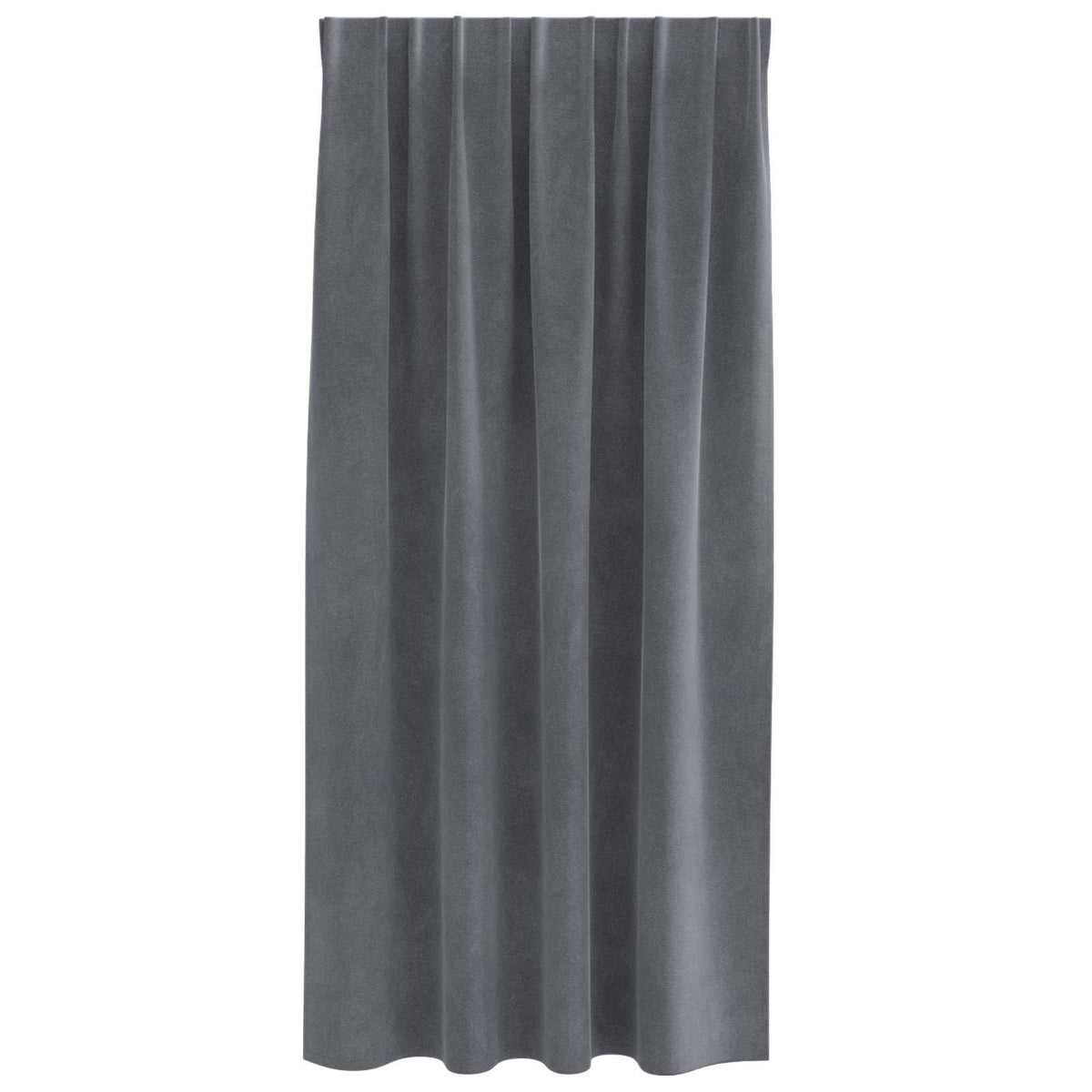Zavjese za zamračivanje 2 kom. Svjetlosiva 140 x 175 cm Baršun