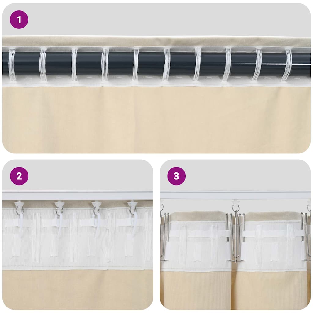 Zavjese za zamračivanje 2 pcs Vinska crvena 140 x 245 cm Baršun