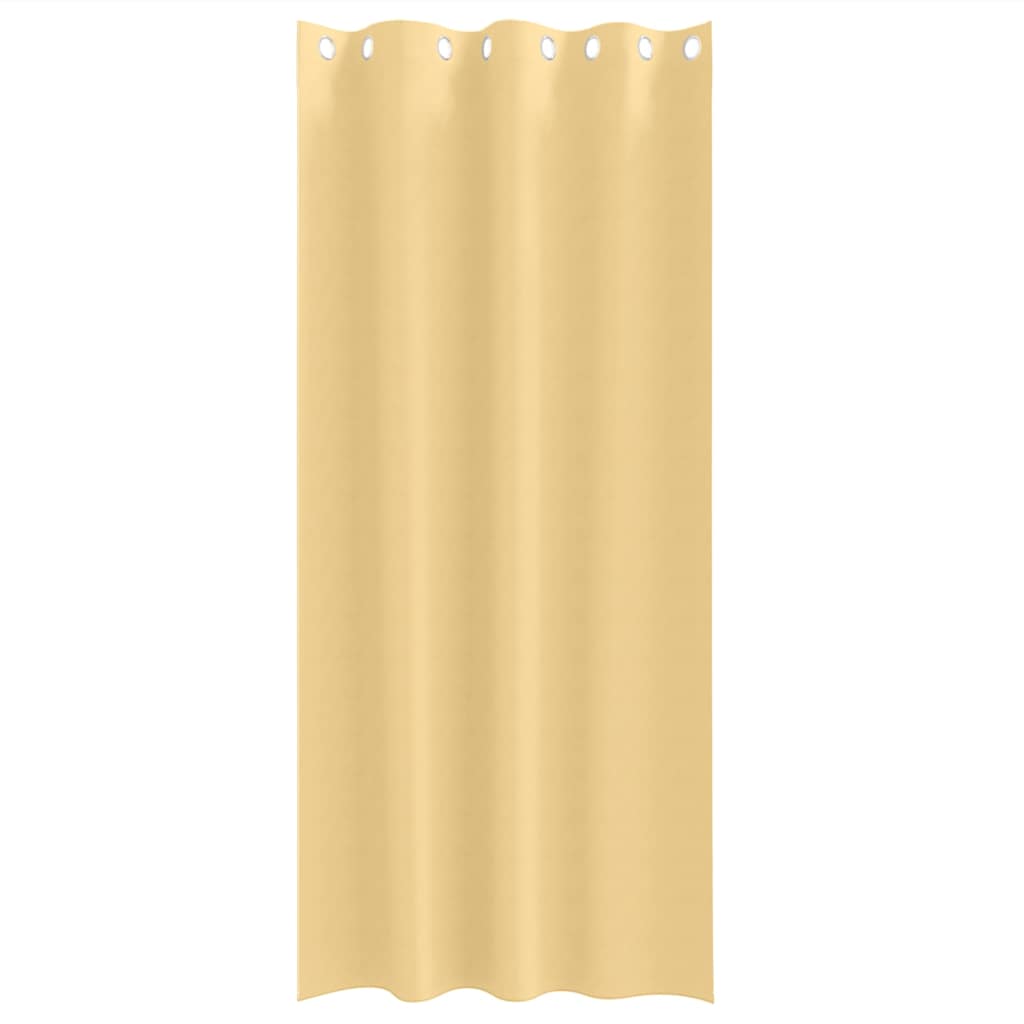 Zavjese za blackout s prstenovima 2 pcs Bež 260 x 140 cm