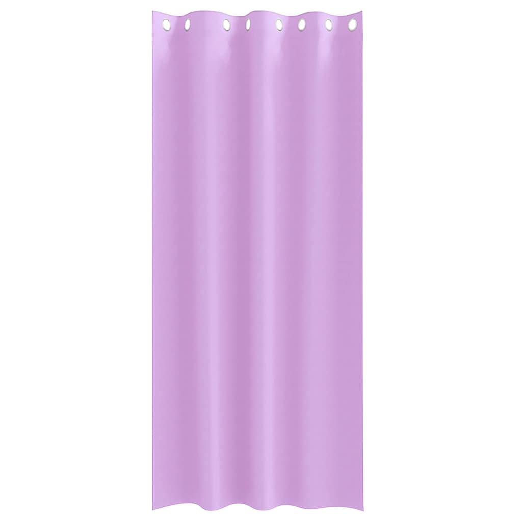 Zavjese za blackout s prstenovima 2 pcs Ljubičasta 225 x 140 cm