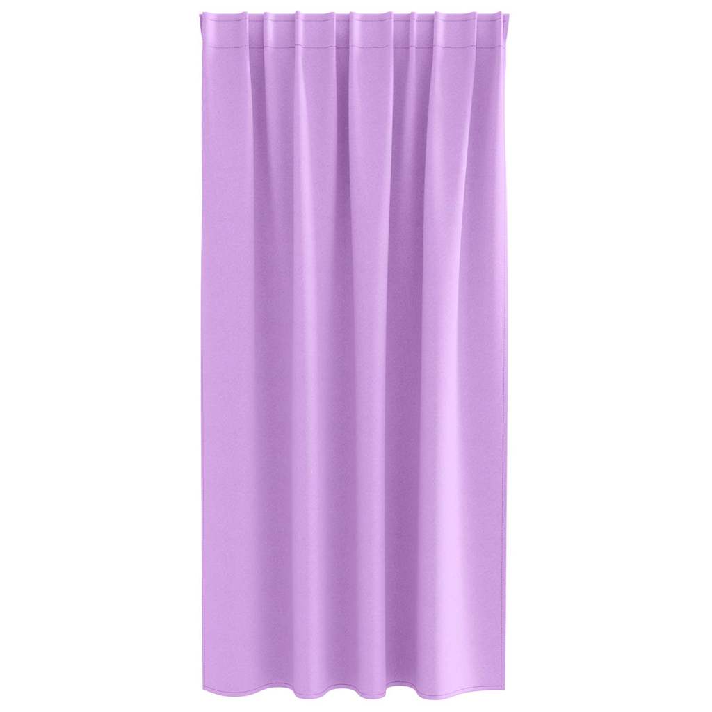 Zavjese za blackout s prstenovima 2 pcs Ljubičasta 175 x 140 cm