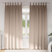 Zavjese za blackout s prstenovima 2 kom. Sivosmeđa 245 x 140 cm