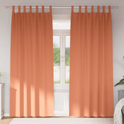 Zavjese za blackout s prstenovima 2 kom. Terakota 225 x 140 cm