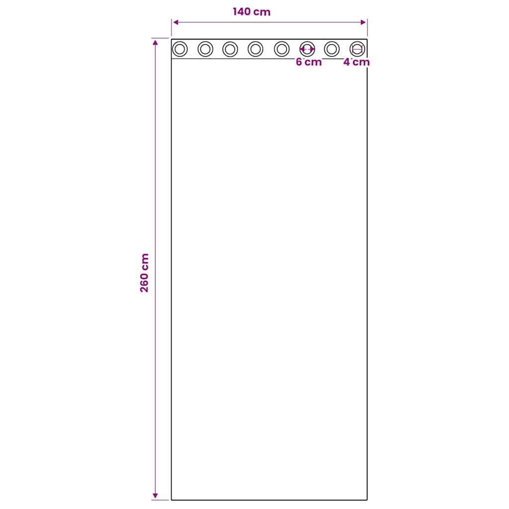 Baršunaste zavjese 2 pcs Vinska crvena 260 x 140 cm Baršun