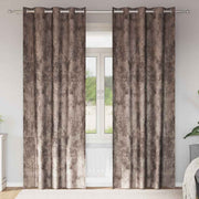 Baršunaste zavjese 2 pcs Boja cappuccina 245 x 140 cm Baršun