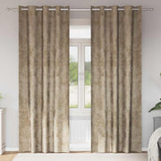 Baršunaste zavjese 2 pcs Šampanjca 260 x 140 cm Baršun