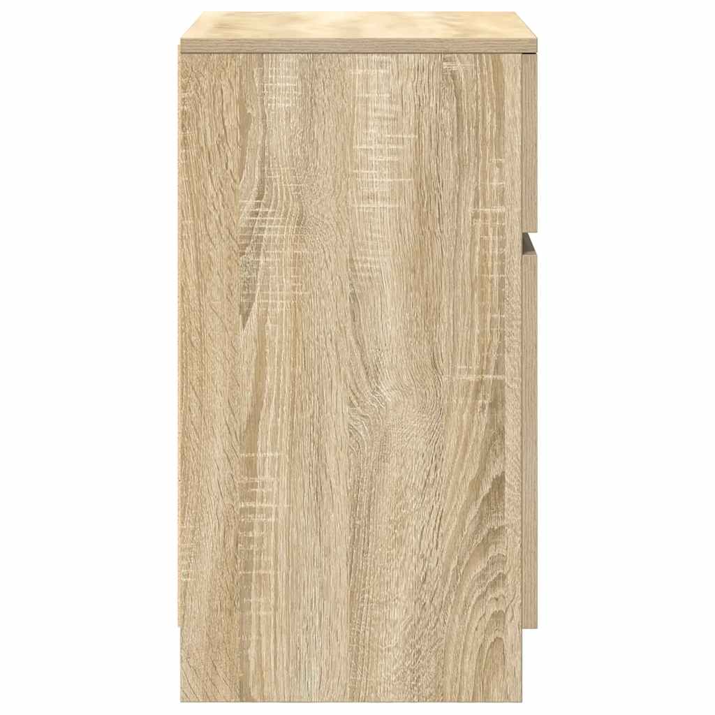 Noćni ormarić sonoma hrast 39x35x65 cm konstruirano drvo