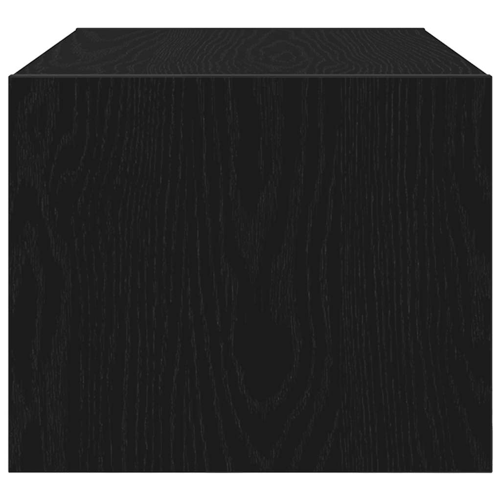 TV ormarići 2 kom crni hrast 60x31x25,5 cm konstruiranog drva