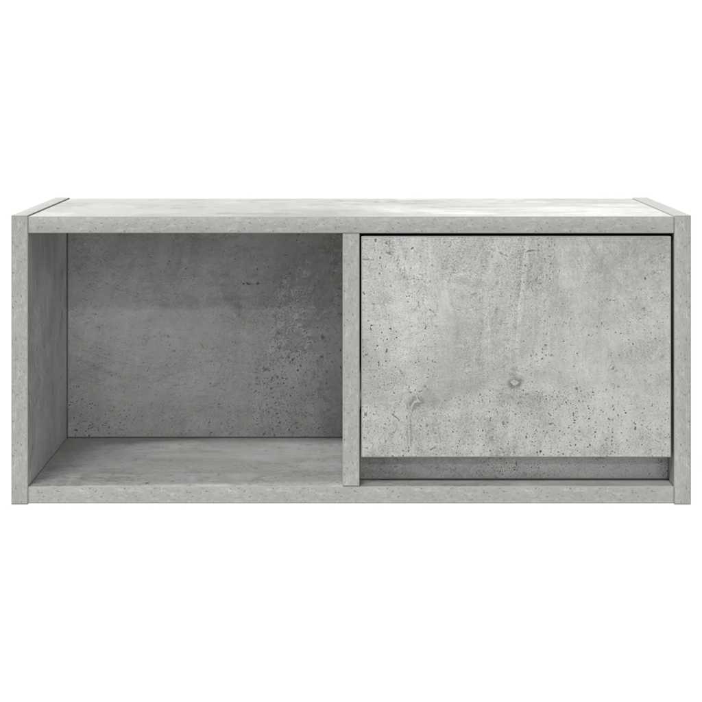 TV ormarići 2 kom boja betona 60x31x25,5 cm konstruirano drvo