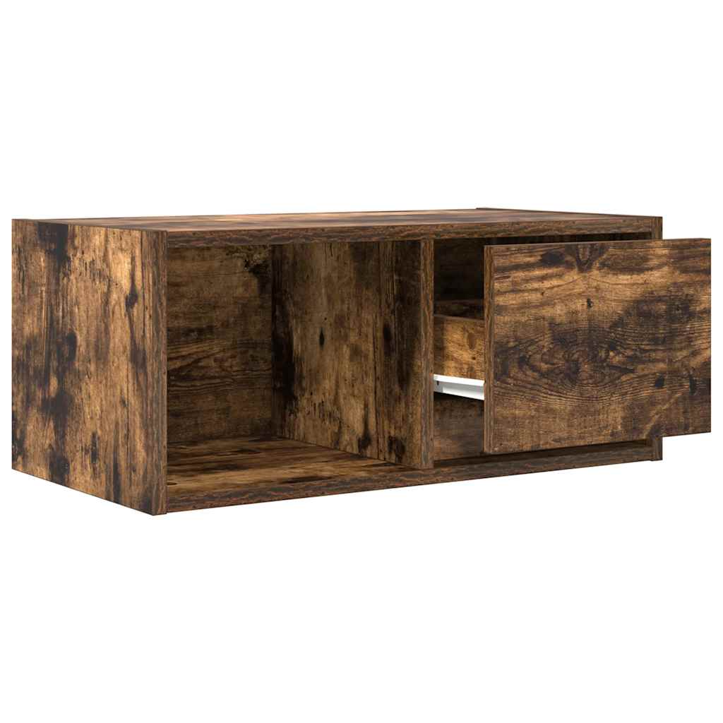 TV ormarić boja dimljenog hrasta 60x31x25,5cm konstruirano drvo