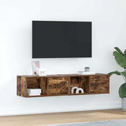 TV ormarići 2 kom boja dimljenog hrasta 60x31x25,5 cm drveni