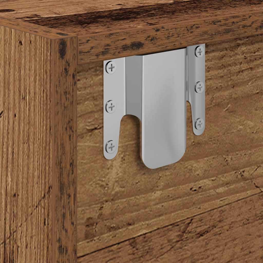 TV ormarić staro drvo 60x31x25,5 cm konstruirano drvo