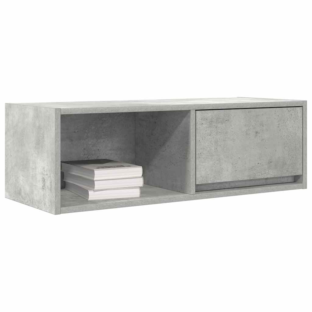 TV ormarići 2 kom boja betona 80x31x25,5 cm konstruirano drvo