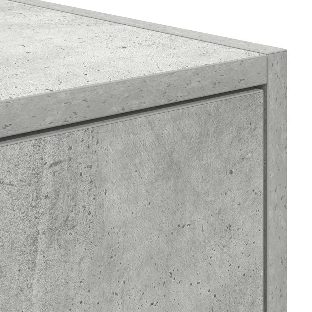 TV ormarići 2 kom boja betona 80x31x25,5 cm konstruirano drvo