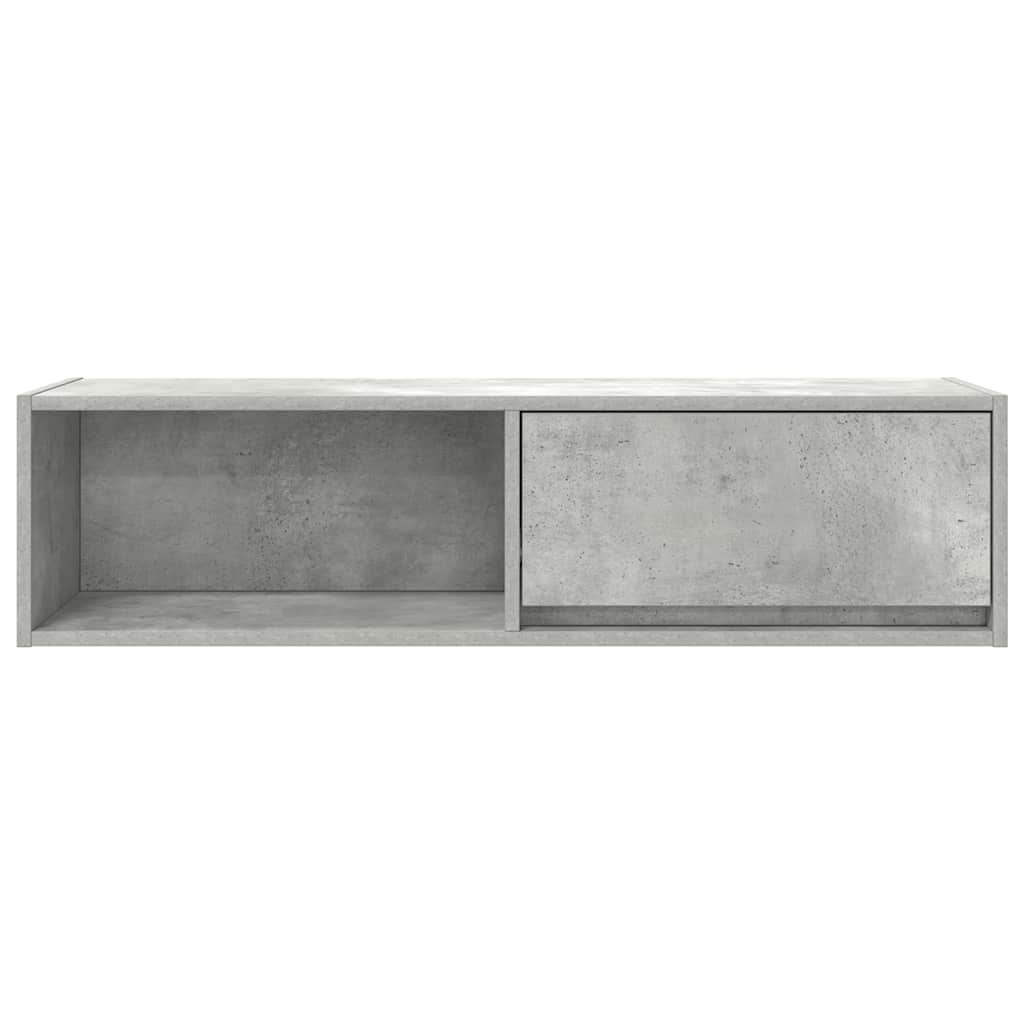 TV ormarići 2 kom boja betona 100x31x25,5 cm konstruirano drvo