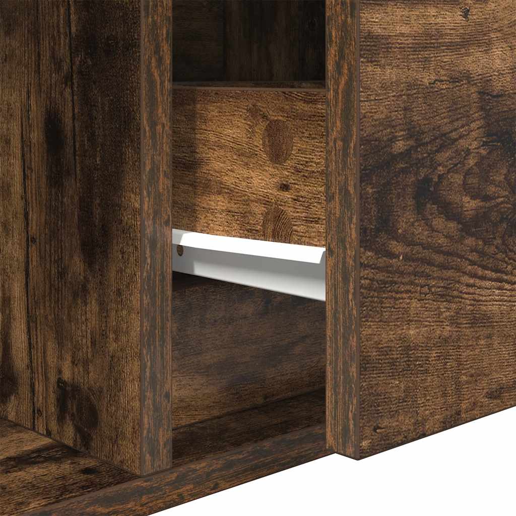 TV ormarić boja dimljenog hrasta 100x31x25,5 cm