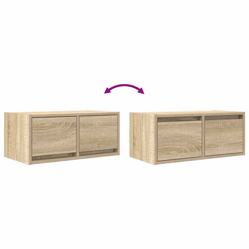 TV ormarić od iverice boja hrasta sonome 60x31x25,5 cm
