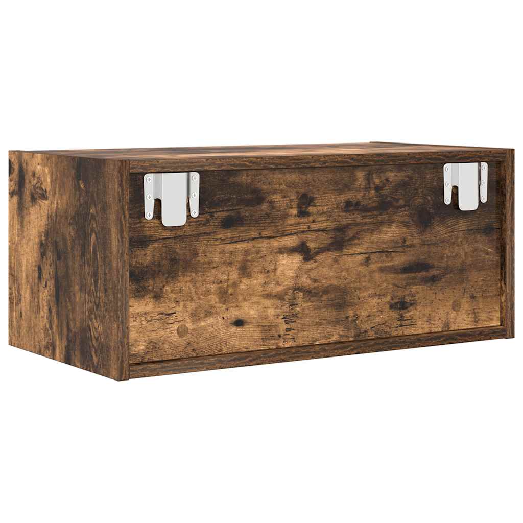 TV ormarići 2 kom boja dimljenog hrasta 60x31x25,5 cm drveni