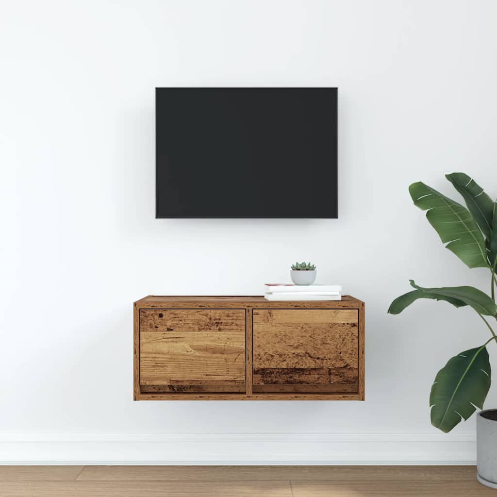TV ormarić staro drvo 60x31x25,5 cm konstruirano drvo