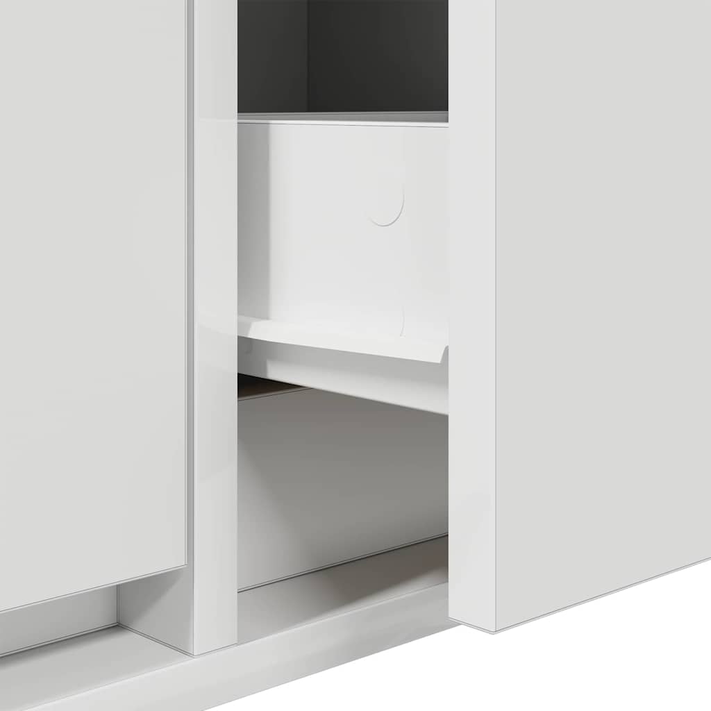 TV ormar s ladicama Bijelo 100 x 31 x 25,5 cm Konstruirano drvo