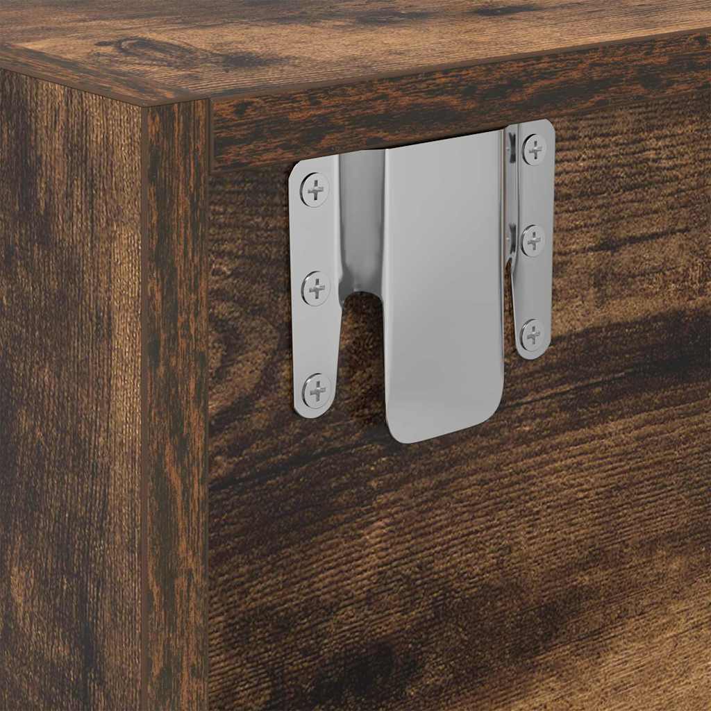 TV ormar Dimljeni hrast 100 x 31 x 25,5 cm Konstruirano drvo