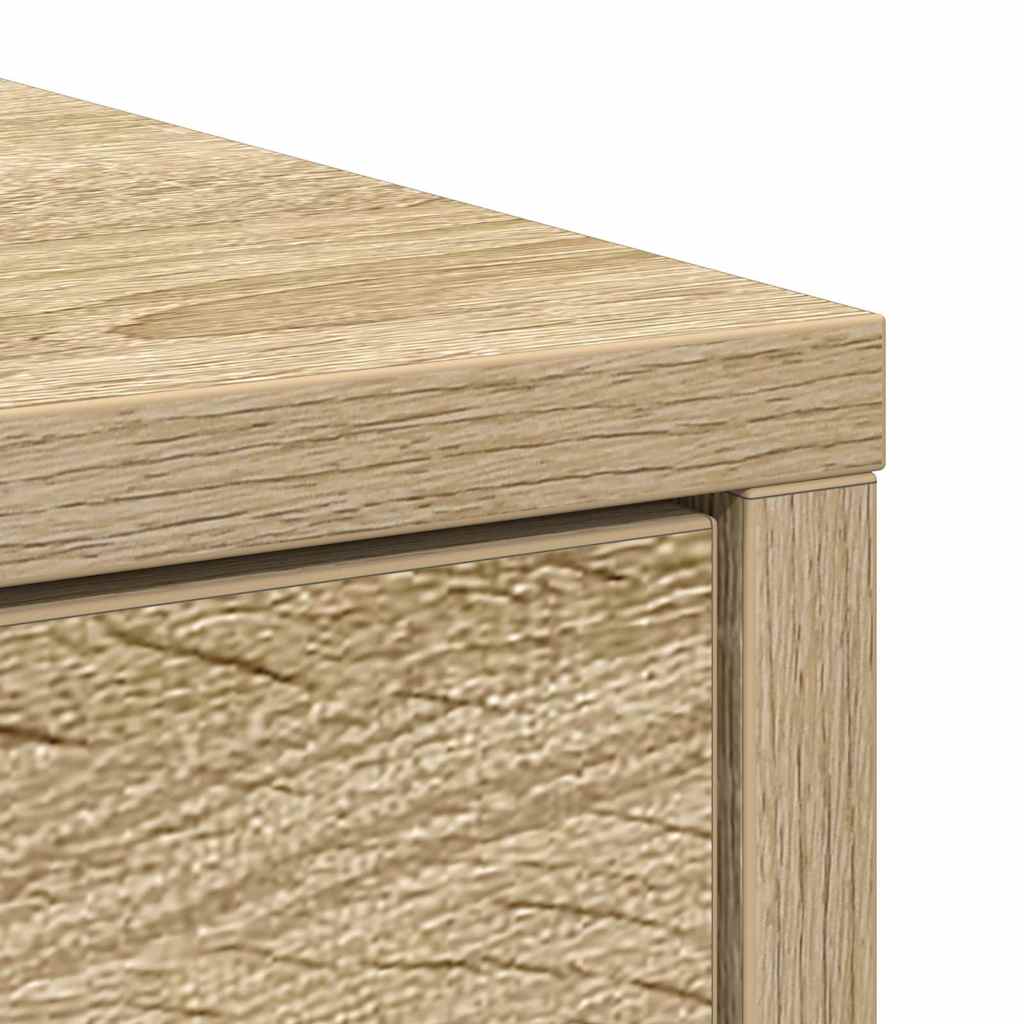Komoda s ladicama hrasta sonome 80x34x76 cm konstruirano drvo