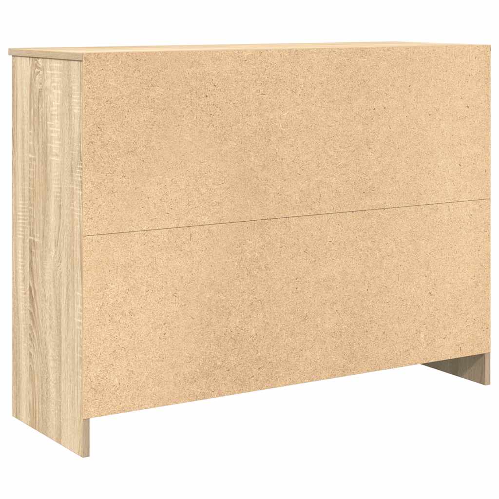 Komoda s ladicama hrasta sonome 101x35x76 cm konstruirano drvo