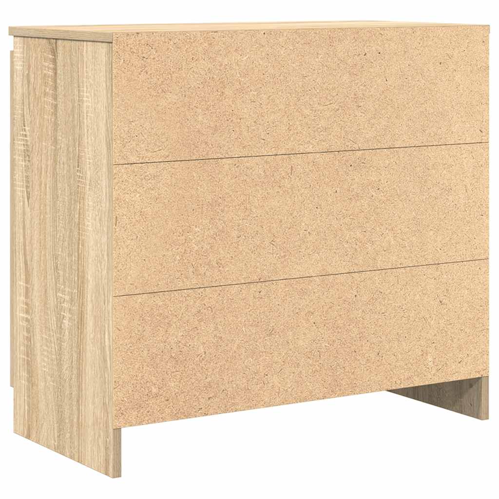 Komoda s ladicama hrasta sonome 71x35x65 cm konstruirano drvo