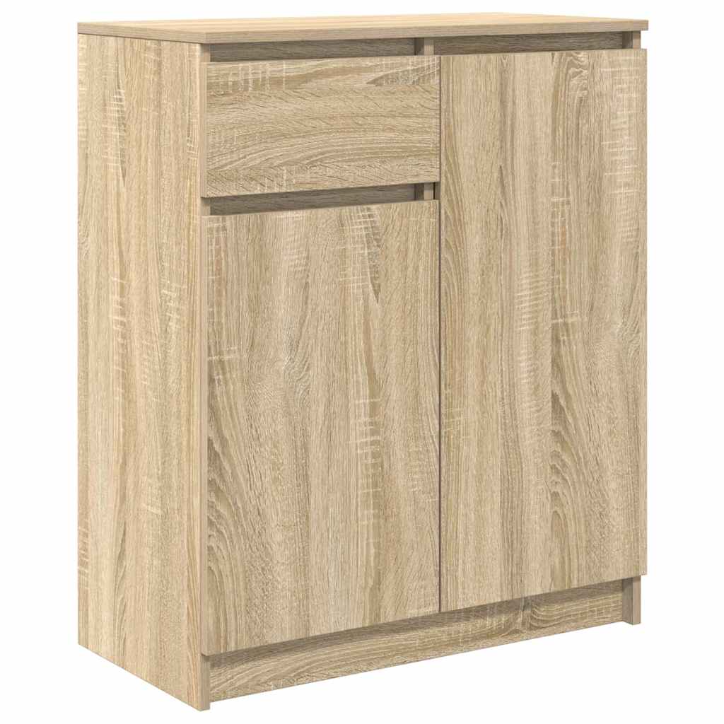 Komoda s ladicama hrasta sonome 71x35x84 cm konstruirano drvo