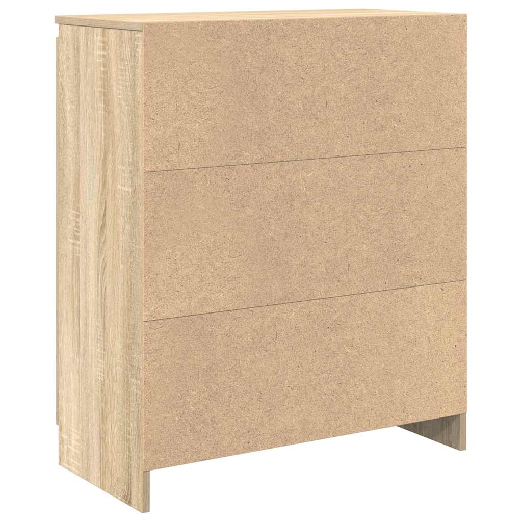 Komoda s ladicama hrasta sonome 71x35x84 cm konstruirano drvo