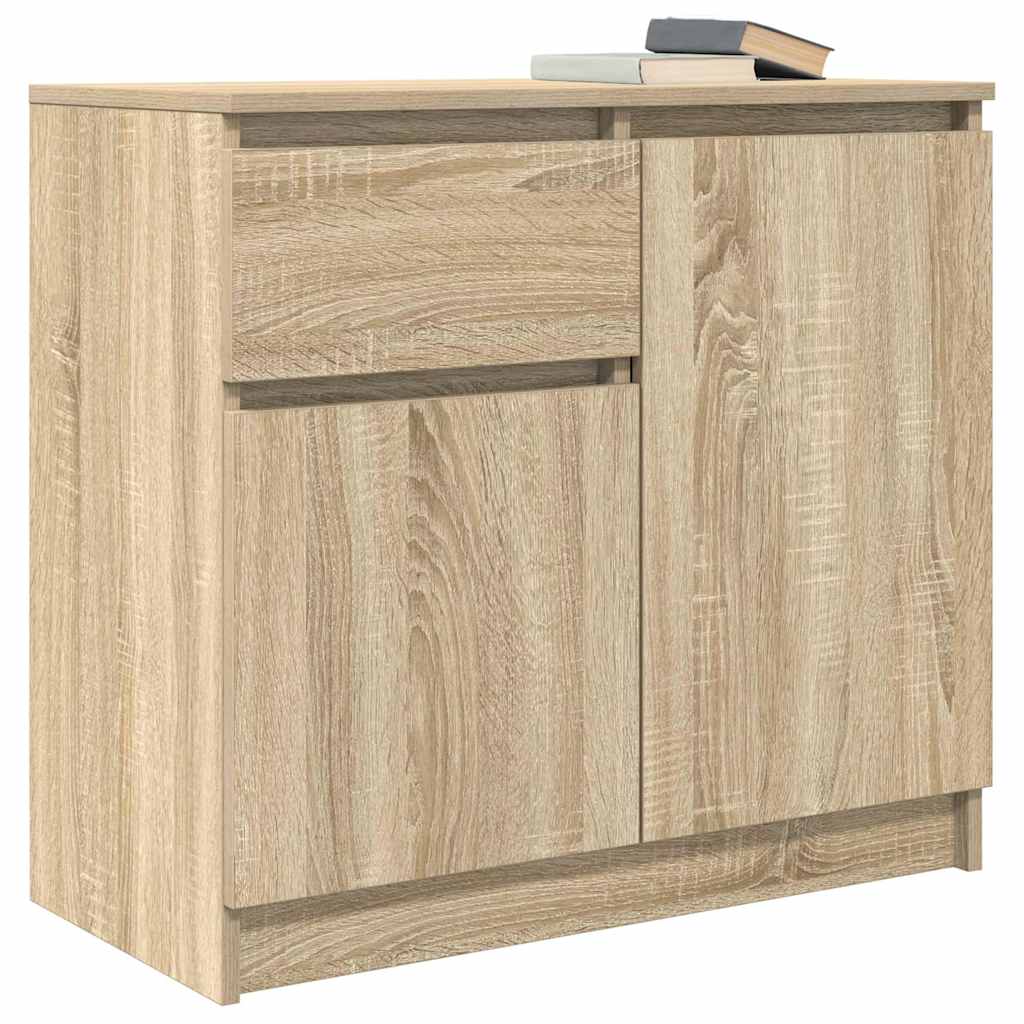 Komoda s ladicama hrasta sonome 71x35x65 cm konstruirano drvo